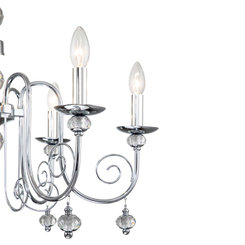 Подвесной светильник Escada 678/6PL E14*40W Chrome фото 4