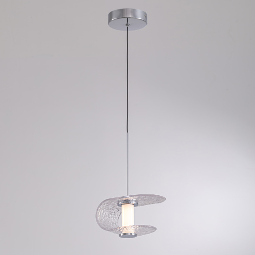 Подвесной светильник MD24020901-1A chrome/clear фото 3