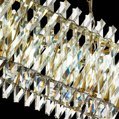 SL1170.303.10 Светильник подвесной ST-Luce Латунь/Прозрачный E14 10*40W FABIO фото 11