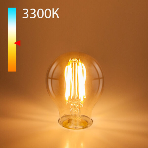 Филаментная светодиодная лампа А60 12W 3300K E27 BLE2710 Филаментная светодиодная лампа А60 12W 3300K E27 BLE2710