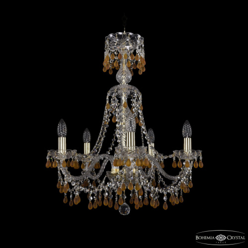 Люстра хрустальная 1410/5/195/XL-66 G V1003 Bohemia Ivele Crystal (Богемия Ивеле Кристалл)