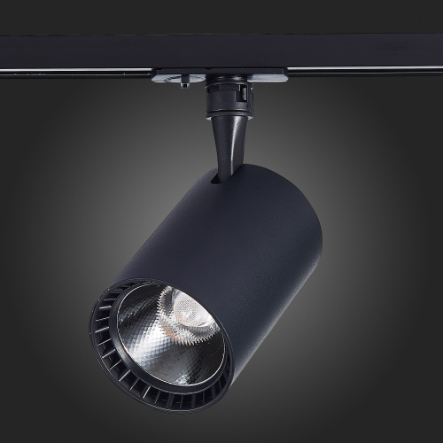 ST351.446.20.36 Св-к трек. Черный LED 1*20W 4000K 1 800Lm Ra?90 36° IP20 L118xW78xH174 100-240V BASE фото 2