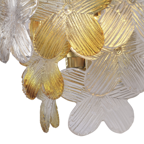 SL6240.201.02 Светильник настенный ST-Luce золотистый/Прозрачный, янтарный E14 2*60W TENDER фото 3