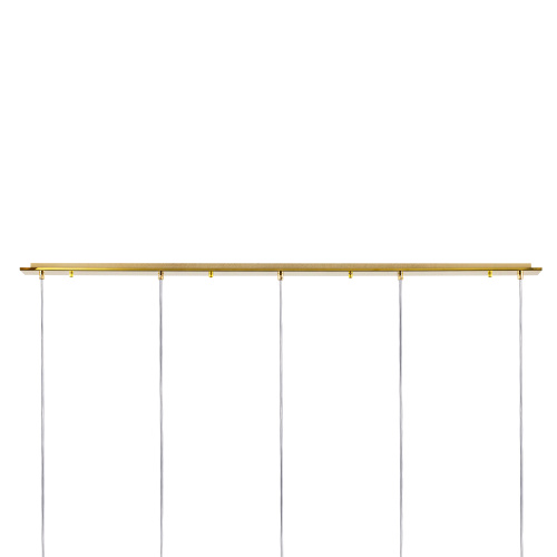 L5PL721132 Подвес пятерной линейный EXTRA 5x3x5W(led) G9 (721132 - 5 + 572162 -1) ЗОЛОТО фото 3 L5PL721132 Подвес пятерной линейный EXTRA 5x3x5W(led) G9 (721132 - 5 + 572162 -1) ЗОЛОТО фото 3