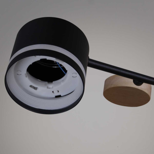 Люстра Reluce 68730-0.3-10 GX53 BK+WOOD фото 4