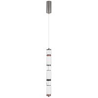 5456/18L L-VISION ODL_EX26 045 темный сатин.никель/терракот/черный Подвес LED 22W 4000K COLLIER