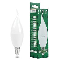 Лампа светодиодная SAFFIT SBC3720 Свеча на ветру E14 20W 230V 6400K
