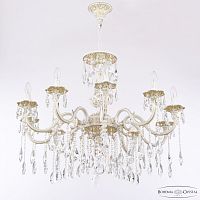 Люстра с хрустальными подвесками AL78101/10/300 A WMG Bohemia Ivele Crystal (Богемия Ивеле Кристалл)