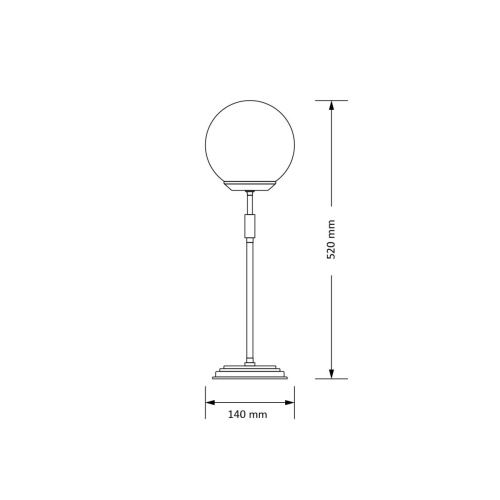 Настольный светильник KUTEK MOOD Ultimo ULT-LN-1(T) фото 2 Настольный светильник KUTEK MOOD Ultimo ULT-LN-1(T) фото 2