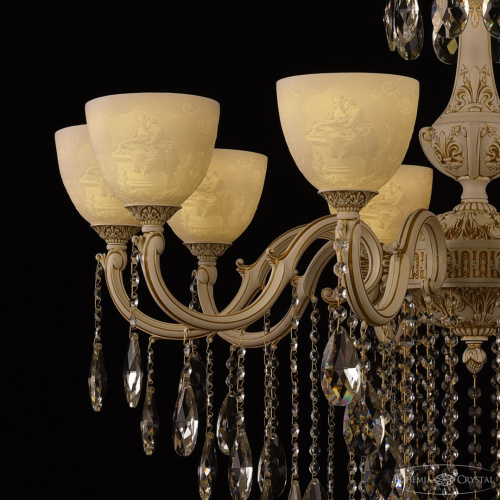 Люстра с хрустальными подвесками AL78101/10/300 B WMG P1 U Pair Bohemia Ivele Crystal (Богемия Ивеле Кристалл) фото 4