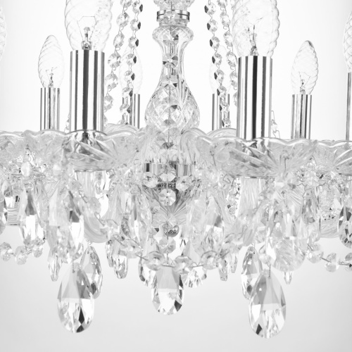 Люстра хрустальная 116/10/165 Ni Bohemia Ivele Crystal (Богемия Ивеле Кристалл) фото 2 Люстра хрустальная 116/10/165 Ni Bohemia Ivele Crystal (Богемия Ивеле Кристалл) фото 2