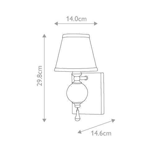 Бра Feiss, Арт. FE-ARGENTO1 фото 6 Бра Feiss, Арт. FE-ARGENTO1 фото 6