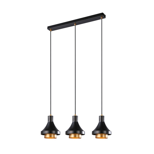 Подвесной светильник Escada 1147/3S E27*60W Black Подвесной светильник Escada 1147/3S E27*60W Black