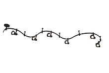 Готовая трековая система Arte Lamp RAILS A3057PL-6BK