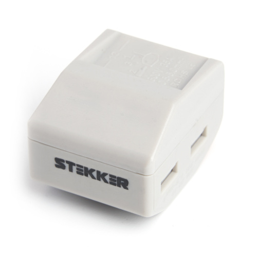 Клемма строительно-монтажная 3-проводная STEKKER, LD222-613 фото 4