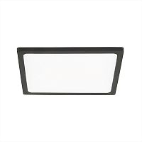 Citilux Омега CLD50K152 LED Встраиваемый светильник с диммером Чёрный