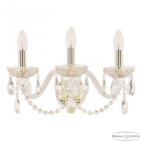 Бра хрустальные 101B/3/165 G Bohemia Ivele Crystal (Богемия Ивеле Кристалл)
