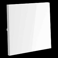 Клавиша для выключателя/переключателя одноклавишного S70 (белый глянцевый) Voltum VLS000101