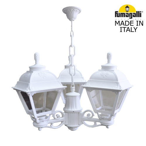 Fumagalli Подвесной уличный светильник (ЛЮСТРА) FUMAGALLI SICHEM/CEFA 3L U23.120.S30.WXE27 фото 4 Fumagalli Подвесной уличный светильник (ЛЮСТРА) FUMAGALLI SICHEM/CEFA 3L U23.120.S30.WXE27 фото 4