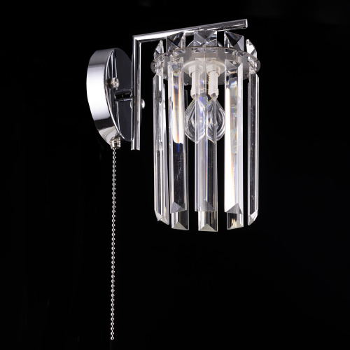 Citilux AXIS CL313411 Бра хрустальное с выключателем Хром фото 7 Citilux AXIS CL313411 Бра хрустальное с выключателем Хром фото 7