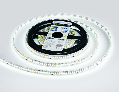 Светодиодная лента 12В 2835 240Led 17Вт/м 6500K IP20 5м фото 3 Светодиодная лента 12В 2835 240Led 17Вт/м 6500K IP20 5м фото 3