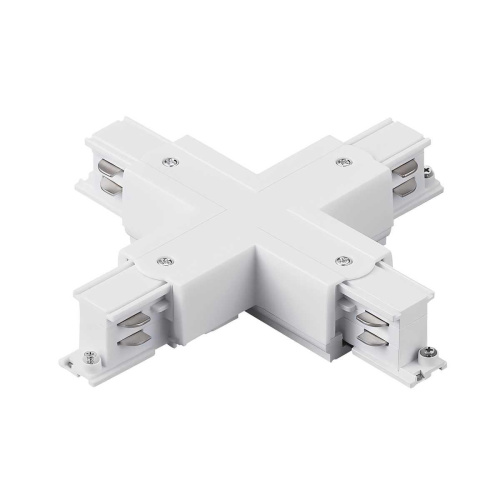 Соединение крестовое с подводом питания к треку 5040xx-(F)/(R) Quattro Lightstar 504146-FR