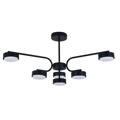 Светильник на штанге 100007/6R GX53*15W Black фото 4