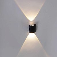 Настенный светильник Reluce 86831-9.2-002KT LED2*1W BK