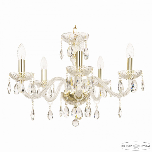 Люстра хрустальная 117/5/195 G Bohemia Ivele Crystal (Богемия Ивеле Кристалл) Люстра хрустальная 117/5/195 G Bohemia Ivele Crystal (Богемия Ивеле Кристалл)