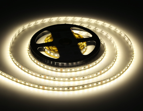 Светодиодная лента 24В 2835 120Led 10Вт/м 4500K IP20 5м фото 8