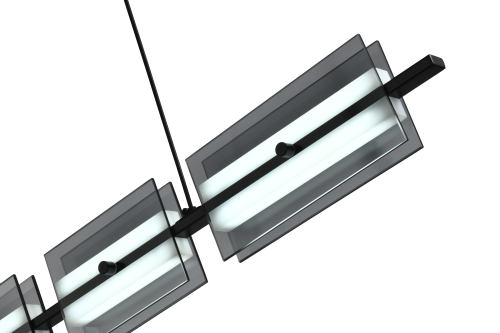 Люстра подвесная линейная черная LED 18Вт 103см Zortes LOFT ZRS.1802.100 фото 9 Люстра подвесная линейная черная LED 18Вт 103см Zortes LOFT ZRS.1802.100 фото 9