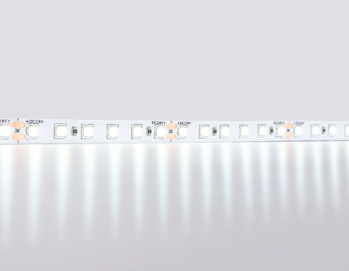 Светодиодная лента 24В 2835 120Led 10Вт/м 6500K IP20 5м фото 2 Светодиодная лента 24В 2835 120Led 10Вт/м 6500K IP20 5м фото 2