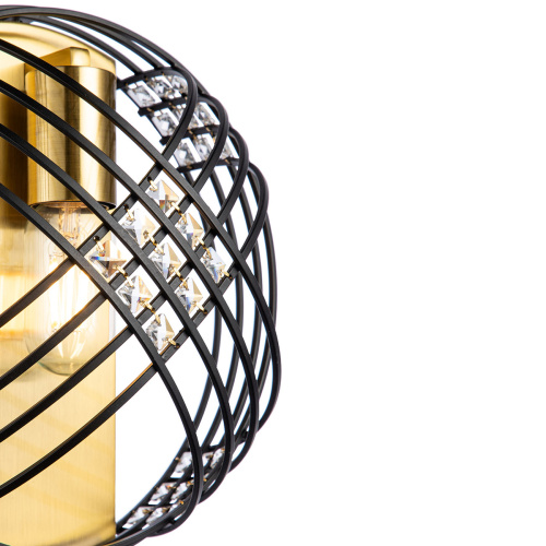 Настенный светильник 10001/1W Black фото 4