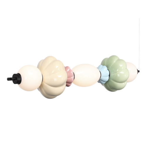 SL6134.443.01 Светильник подвесной ST-Luce черный/зеленый, розовый, желтый, синий, опаловый LED 1*24 FLORENTINI фото 5