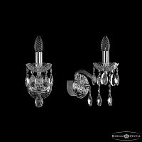 Бра хрустальные 1413B/1/141 Ni Bohemia Ivele Crystal (Богемия Ивеле Кристалл)
