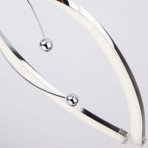 Светодиодный потолочный светильник 90056/5 хром фото 4