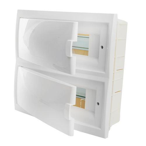 Бокс встраиваемый STEKKER EBX50-2/24-20 24 модуля, белый, пластик, серия ArcaClass фото 7