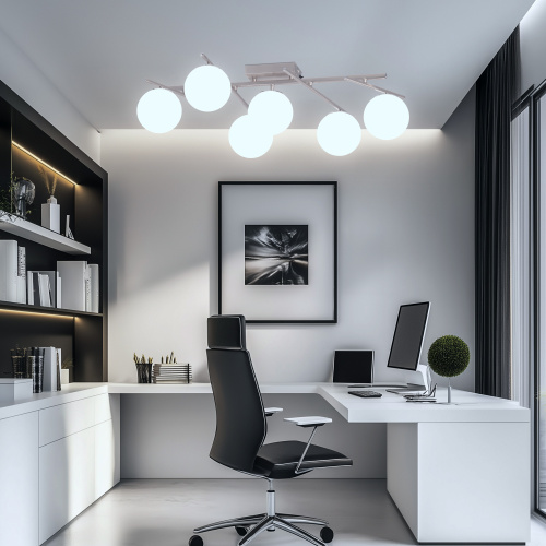 Citilux DORSY CL223161 LED Люстра поворотная с пультом Матовый Хром фото 14 Citilux DORSY CL223161 LED Люстра поворотная с пультом Матовый Хром фото 14