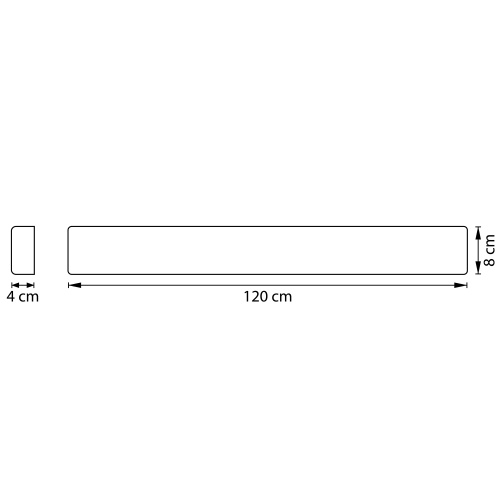 810546CCT Бра FIUME LED 40W 1580LM 120G БЕЛЫЙ 3000/4000/6000K фото 10 810546CCT Бра FIUME LED 40W 1580LM 120G БЕЛЫЙ 3000/4000/6000K фото 10
