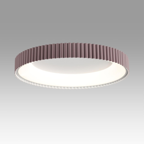 7766/56L AVRA LED SN 576 Светильник металл/белый/мокко LED 56Вт 3000/4000/6000K D500 IP43 ССТ SHARMEL фото 3