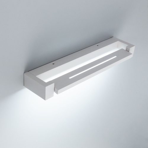 Citilux Визор CL708240N LED Настенная подсветка с выключателем Белая фото 5 Citilux Визор CL708240N LED Настенная подсветка с выключателем Белая фото 5