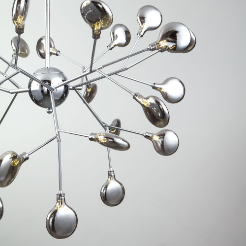 Подвесная люстра со стеклянными плафонами 554 фото 4