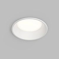 Встраиваемый влагозащищенный светильник TRIM, 18 Вт LED 3000-4000-6500K, IP44, алюминий, акрил