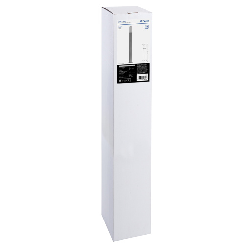 Светильник садово-парковый Feron DH022-1100, Техно столб, 18W E27 230V, серебро фото 8
