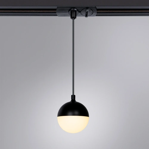 Трековый светильник Arte Lamp VIRGO A4564PL-1BK фото 2