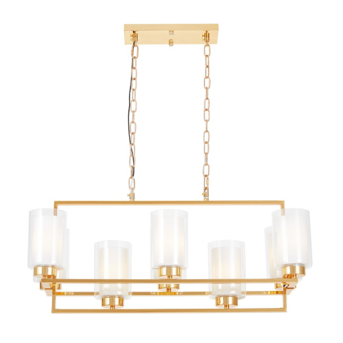 Подвесной светильник Lumina Deco Lino LDP 1239-8 F.GD фото 2