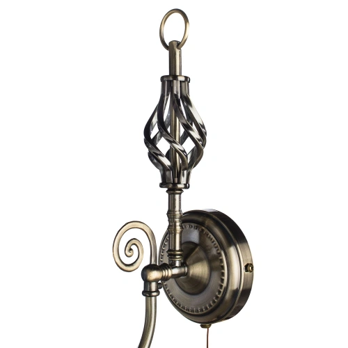 Бра Arte Lamp ZANZIBAR A8390AP-1AB фото 3 Бра Arte Lamp ZANZIBAR A8390AP-1AB фото 3