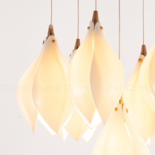 Люстра Cloyd MANGRA C7 / Ø39 см - керамика - золото (арт.10957) фото 2 Люстра Cloyd MANGRA C7 / Ø39 см - керамика - золото (арт.10957) фото 2