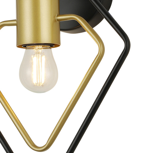 Настенный светильник Escada 1164/1A E27*40W Black/Gold фото 2 Настенный светильник Escada 1164/1A E27*40W Black/Gold фото 2