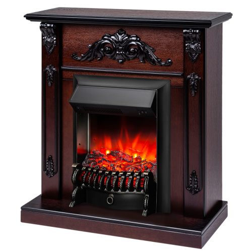 Электрокамин RealFlame Anita AO античный дуб с очагом Fobos Lux Black фото 2 Электрокамин RealFlame Anita AO античный дуб с очагом Fobos Lux Black фото 2